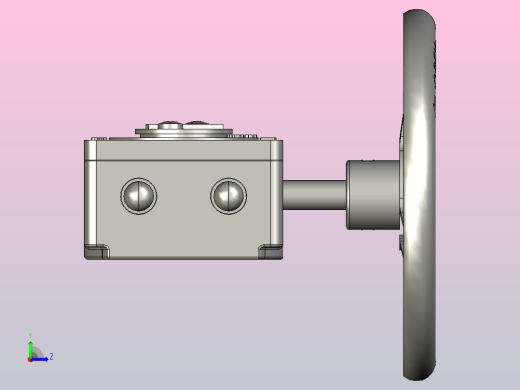 阀门齿轮操作机构GO-01-ISO左视缩略图