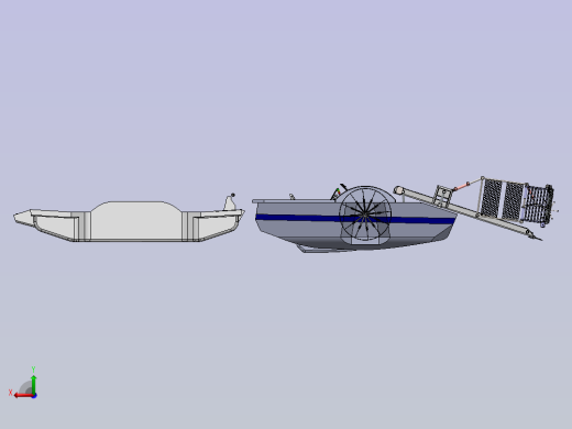 小型除草船后视缩略图