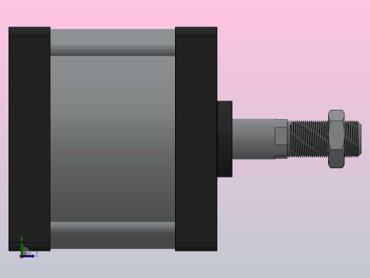 SC气缸SC标准气缸系列SC-200X80-S左视缩略图