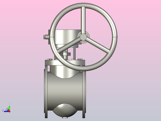 1.6MPa 上装偏心半球阀[300]右视缩略图