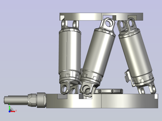 六自由度位移平台前视缩略图