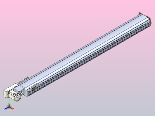 皮带直线轴半封闭可选导轨TPA-HNB-175D-140-L1650-ML-C-P75-N3