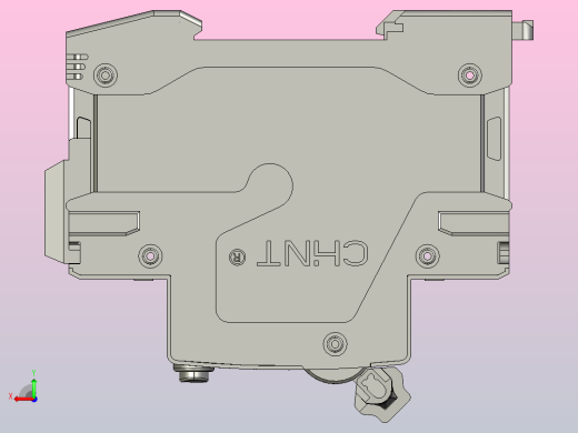 NB1L-MD具有自动重合闸功能的剩余电流保护断路器三维模型202307后视缩略图