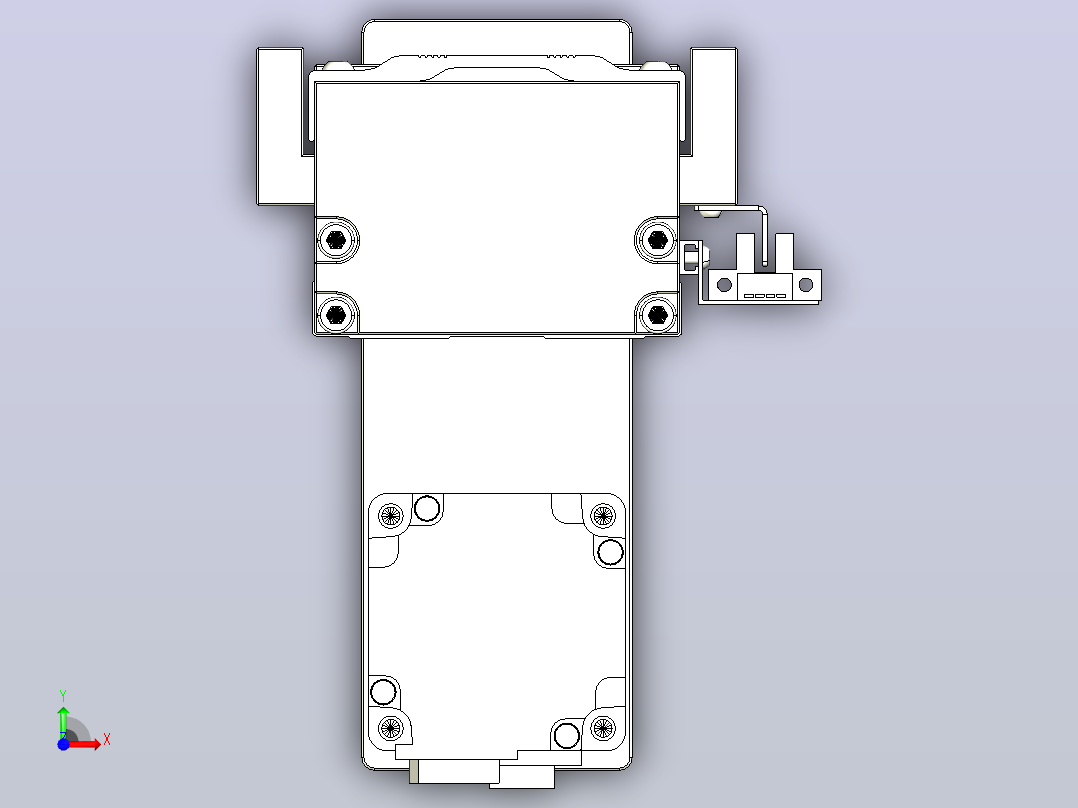 钢基模组TPA-KNR-8610C-940A1-MP-H0S1前视图