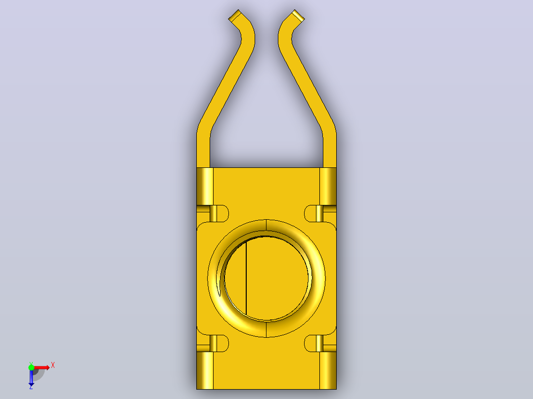 接线端子deep-drawing-tapping-power-terminal-1 1 STP俯视图