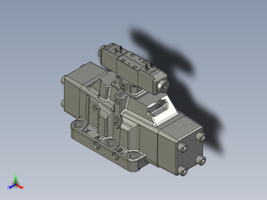伊顿液压元件dg5v-10-h-c-m-u-10-dc-rock正等轴测缩略图
