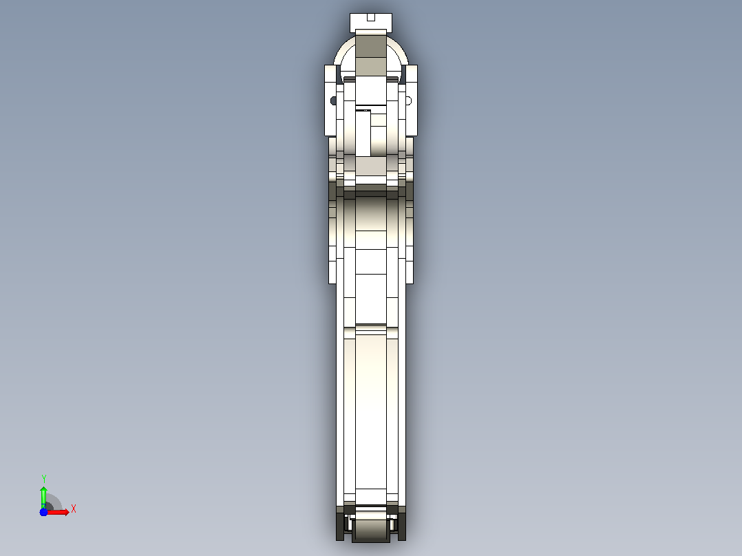 Mk2手枪前视图