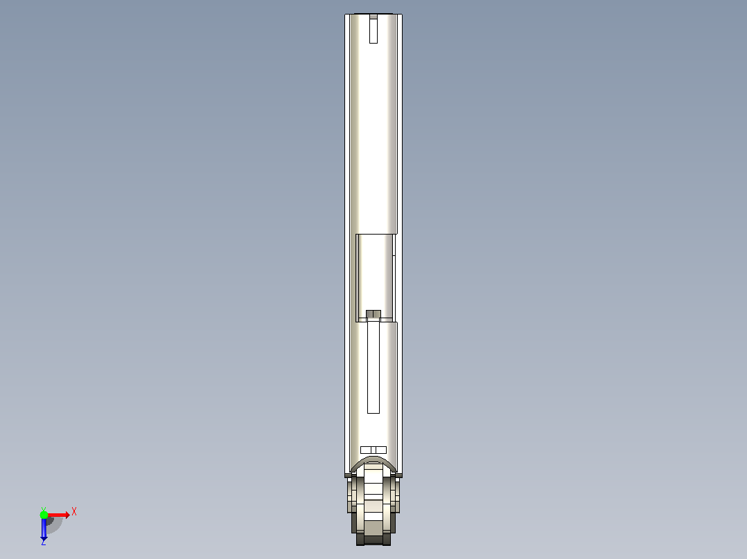 Mk2手枪俯视图