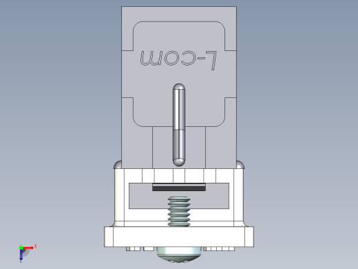 RJ45以太网插孔俯视缩略图
