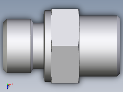 公螺柱连接器GE10SM71X俯视缩略图