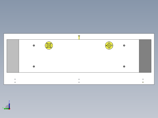 基于左右旋螺纹的导块间距调整机构左视缩略图