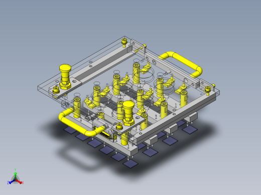 探针夹具的切换正等轴测缩略图