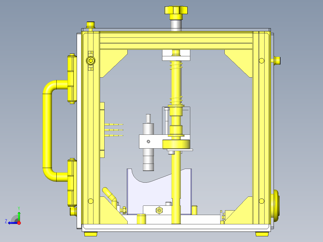 紫外线遮光盒右视图