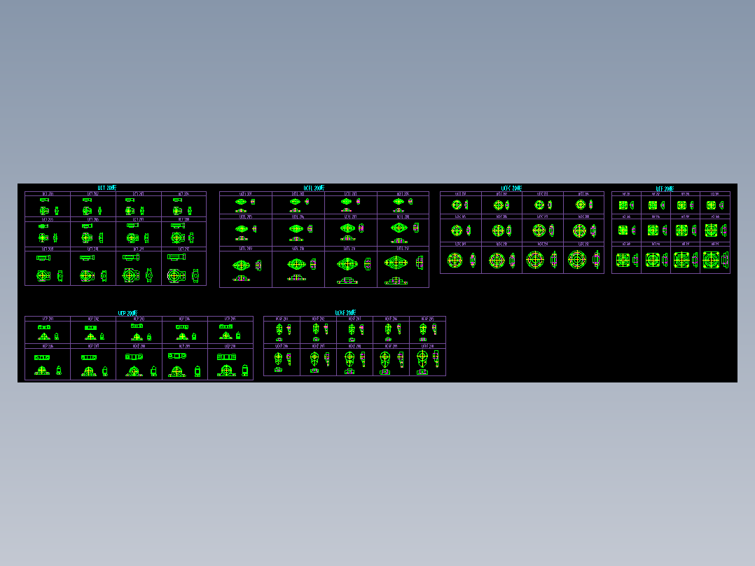 带座轴承系列.外形图
