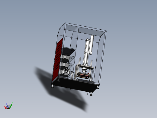 电路板保压检测机（sw18可编辑+工程图）