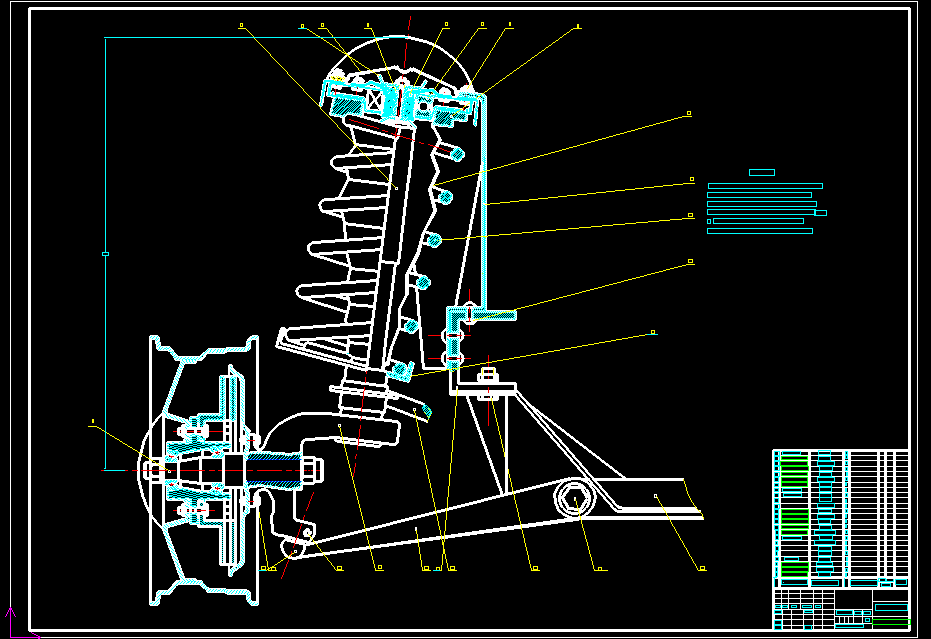 595_HKD640微型客车设计（前桥、前悬架与转向系设计）