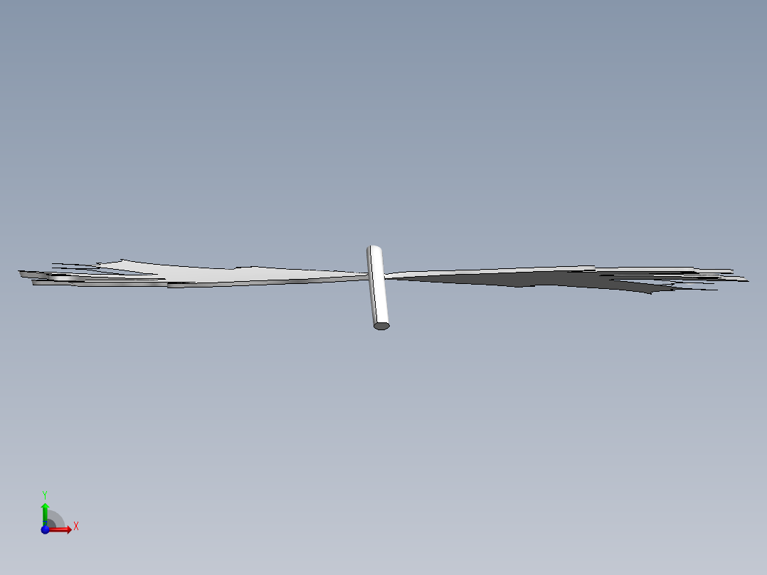 橡树叶子前视图