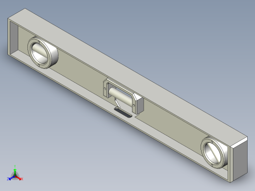 建筑物的黄色水准器