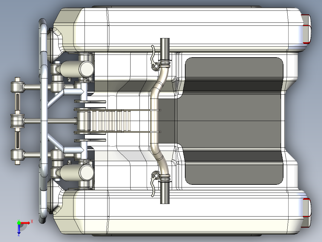 A5_全地形履带车SW2017（是整体不可拆分）俯视图