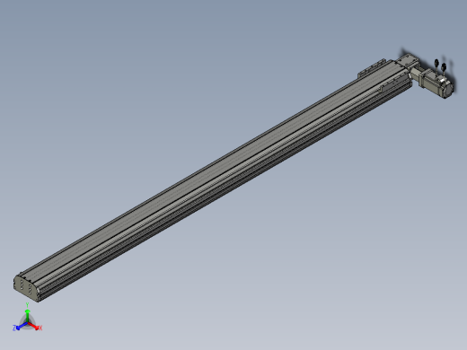 东锦同步带传动-直线滑台模组DH135B-L125-S1800-BL-P400W-C3