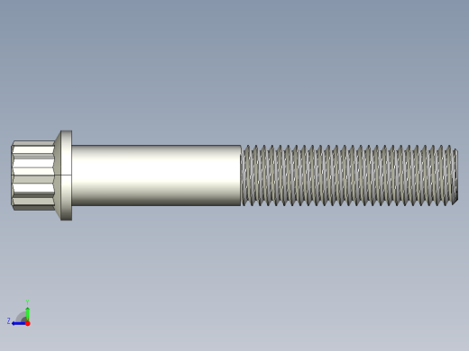 法兰头螺钉-5-16in-24 2long 12-point screws.IGS右视缩略图
