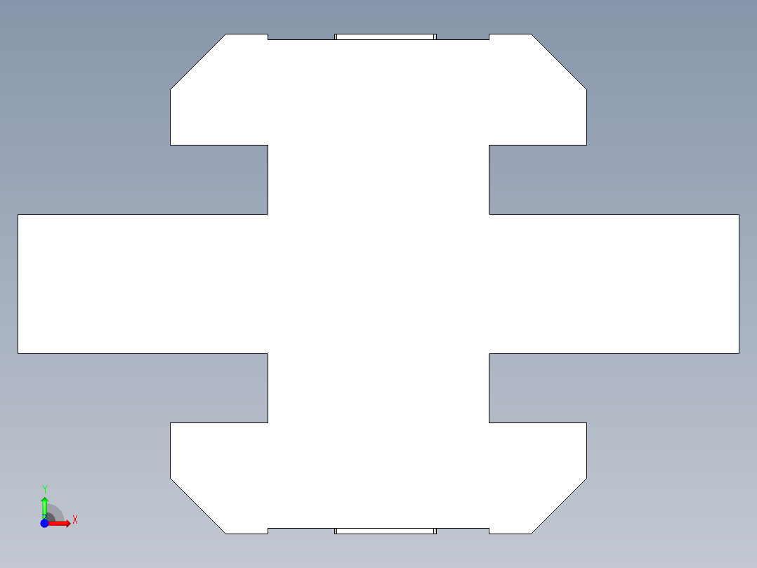 型材-BR 8MM TEE-TEE SLIDER KJN523209前视图