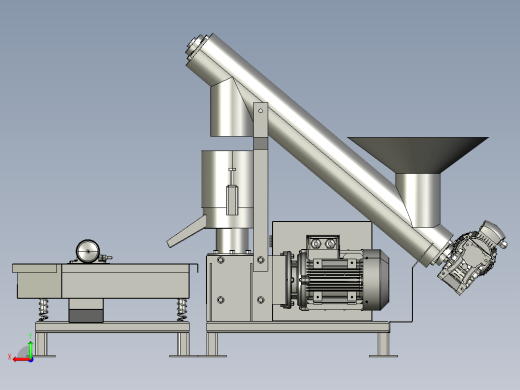 10kw 饲料颗粒压制生产线后视缩略图