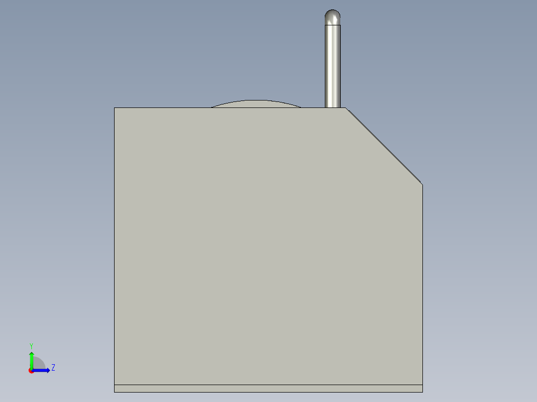 输送带绞盘 - 手动张力--stp左视图