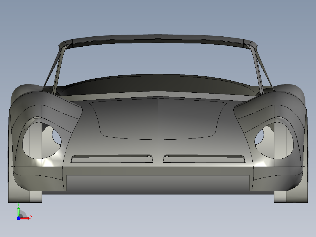 汽车车身 (84)前视图