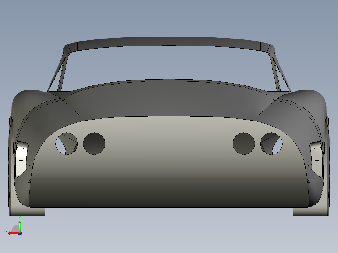 汽车车身 (84)后视图