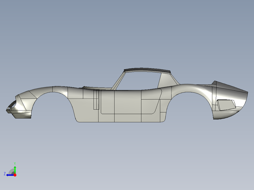 汽车车身 (84)右视图