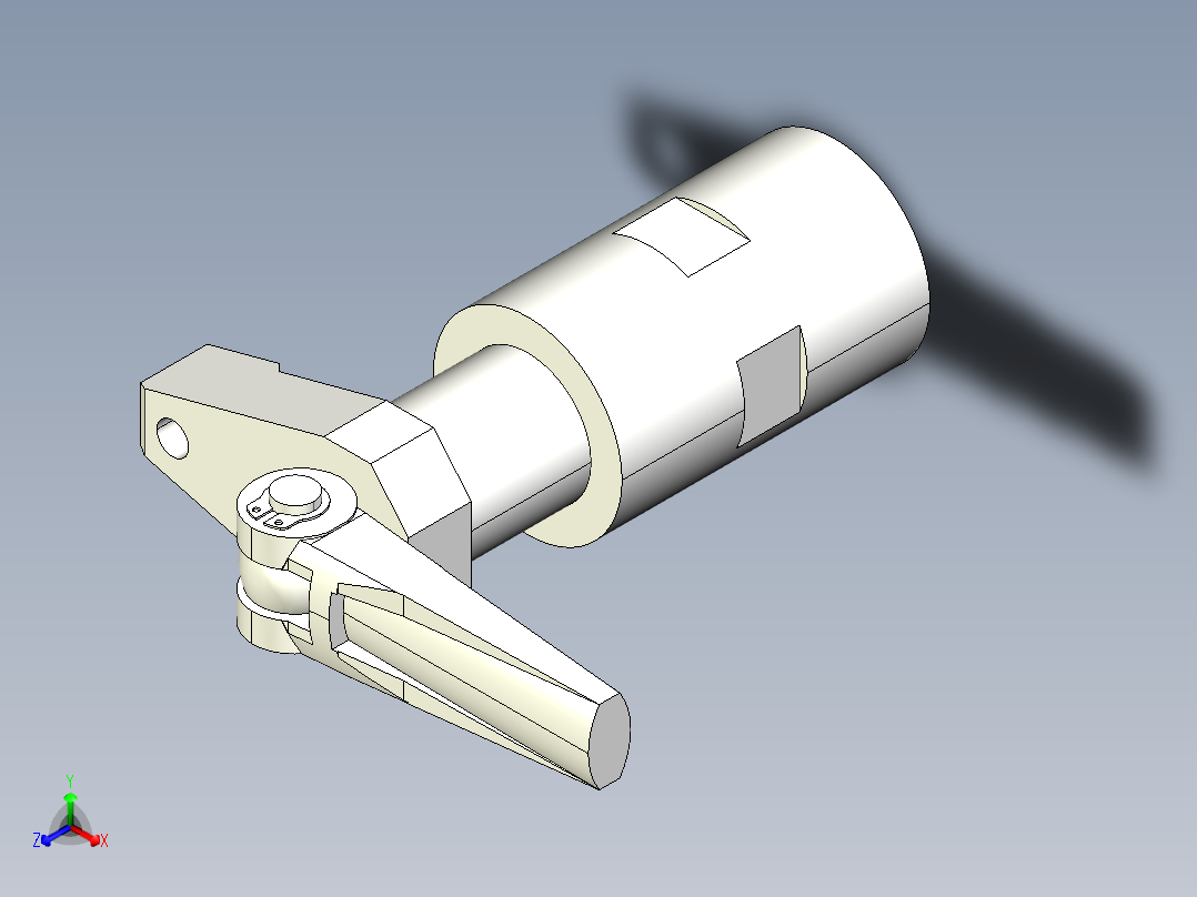 下壓夾具2331(D)-3D多系列多零件图纸模型