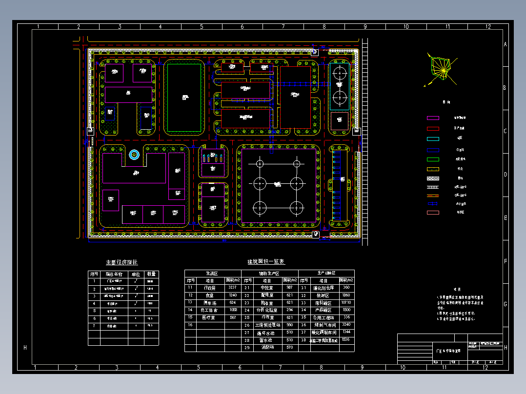 年产60万吨乙二醇化工厂设计含CAD加说明书