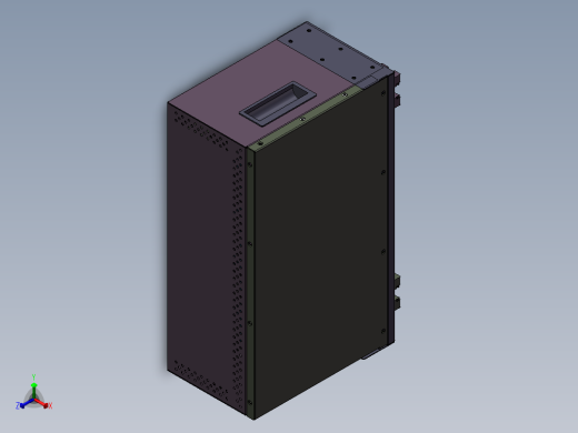 1.2KHW存储电源正等轴测缩略图