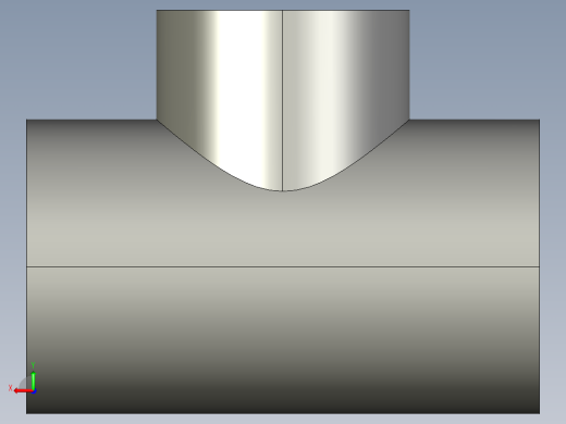 船舶管路系统SeaCor_Molded_ReducingTee_SxSxS_37J101292_2.5in x 2in后视缩略图