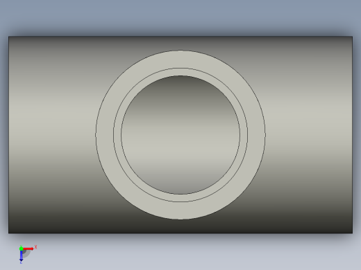 船舶管路系统SeaCor_Molded_ReducingTee_SxSxS_37J101292_2.5in x 2in俯视缩略图