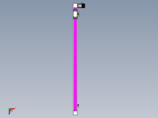 同步带滑台-欧规BC6-L120-S1300-R-P40-D3俯视缩略图