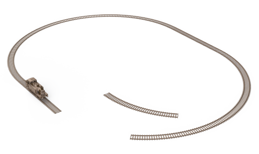 激光下料拼图小火车头AutoCAD-SOLIDWORKS缩略图