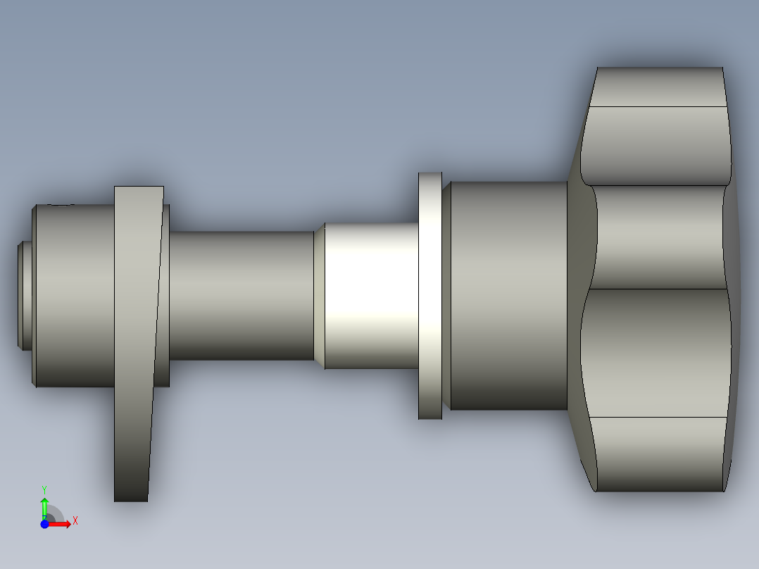 鎖VCK.INOX-3D多系列多零件图纸模型前视图