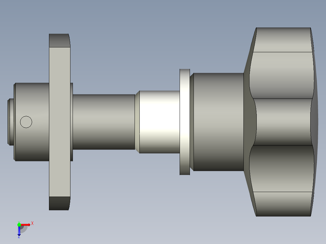 鎖VCK.INOX-3D多系列多零件图纸模型俯视图