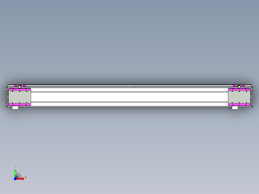 威洛博LC系列3d模型模组2LC14S1Y-S1350前视缩略图
