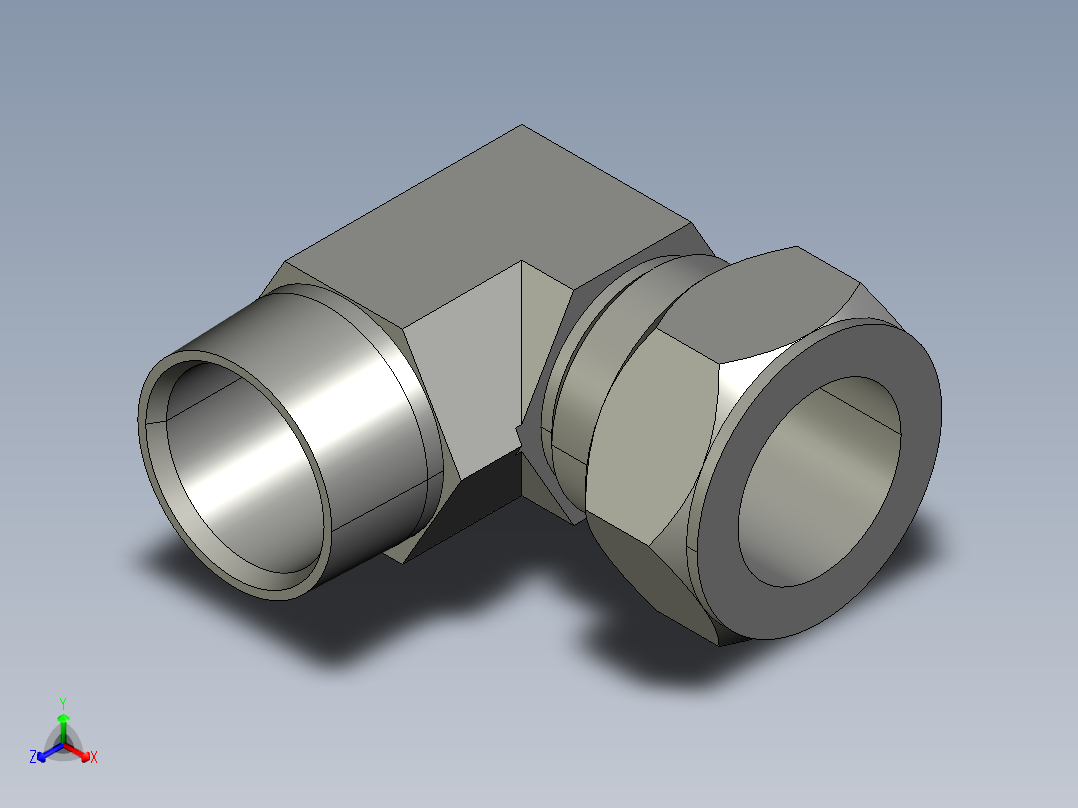 卡套式工业通用硬管接头24_cbu-s主视图