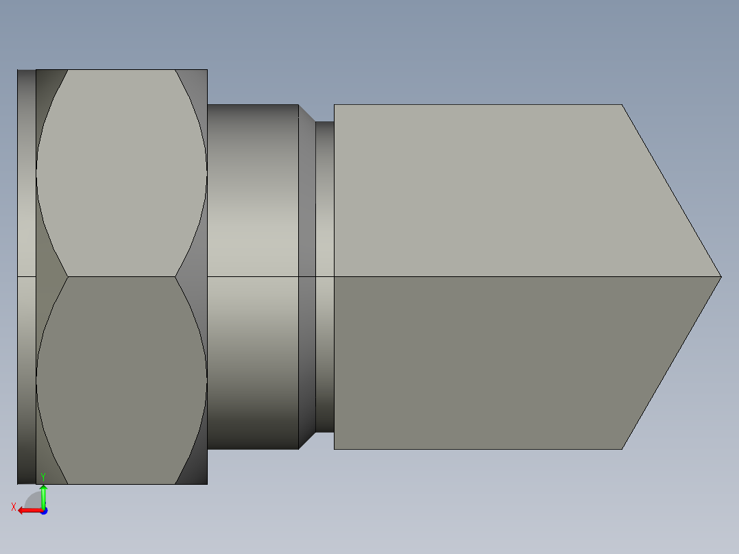卡套式工业通用硬管接头24_cbu-s后视图