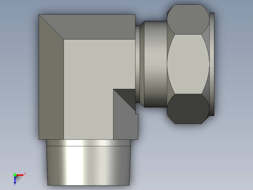 卡套式工业通用硬管接头24_cbu-s俯视图