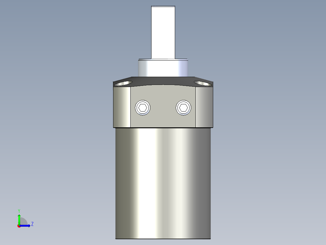 KOSMEKLHS1050-Gx-P多系列多零件图纸模型左视图