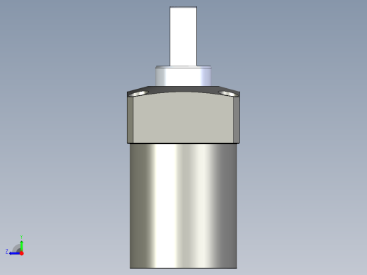 KOSMEKLHS1050-Gx-P多系列多零件图纸模型右视缩略图