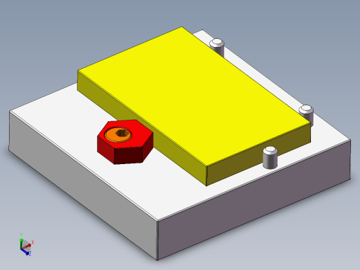偏心螺栓挤压机构