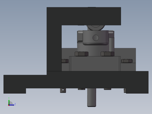 推动架加工工艺及钻扩φ32孔夹具设计【含三维SolidWorks】左视缩略图