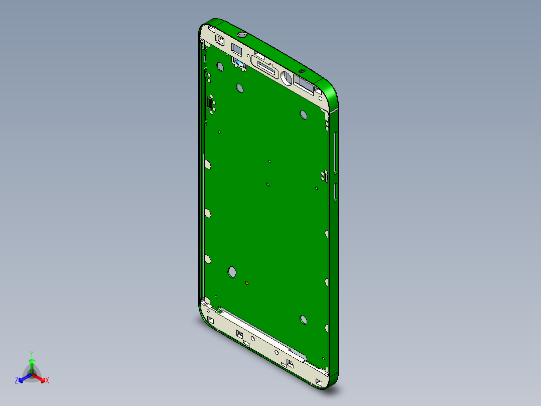 s1-cnc8笔记本CNC工装夹具三维模型-3D-20150206-A主视图