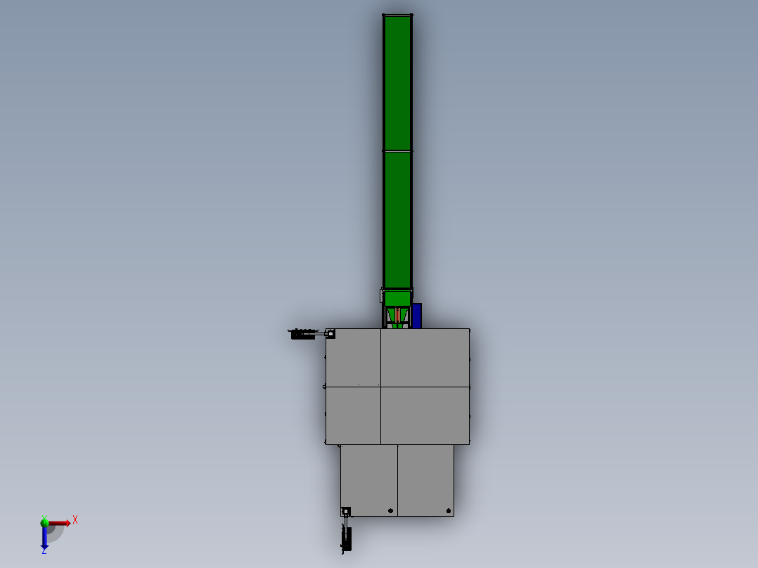 光猫线路板自动搬运检测设备sw19可编辑俯视图
